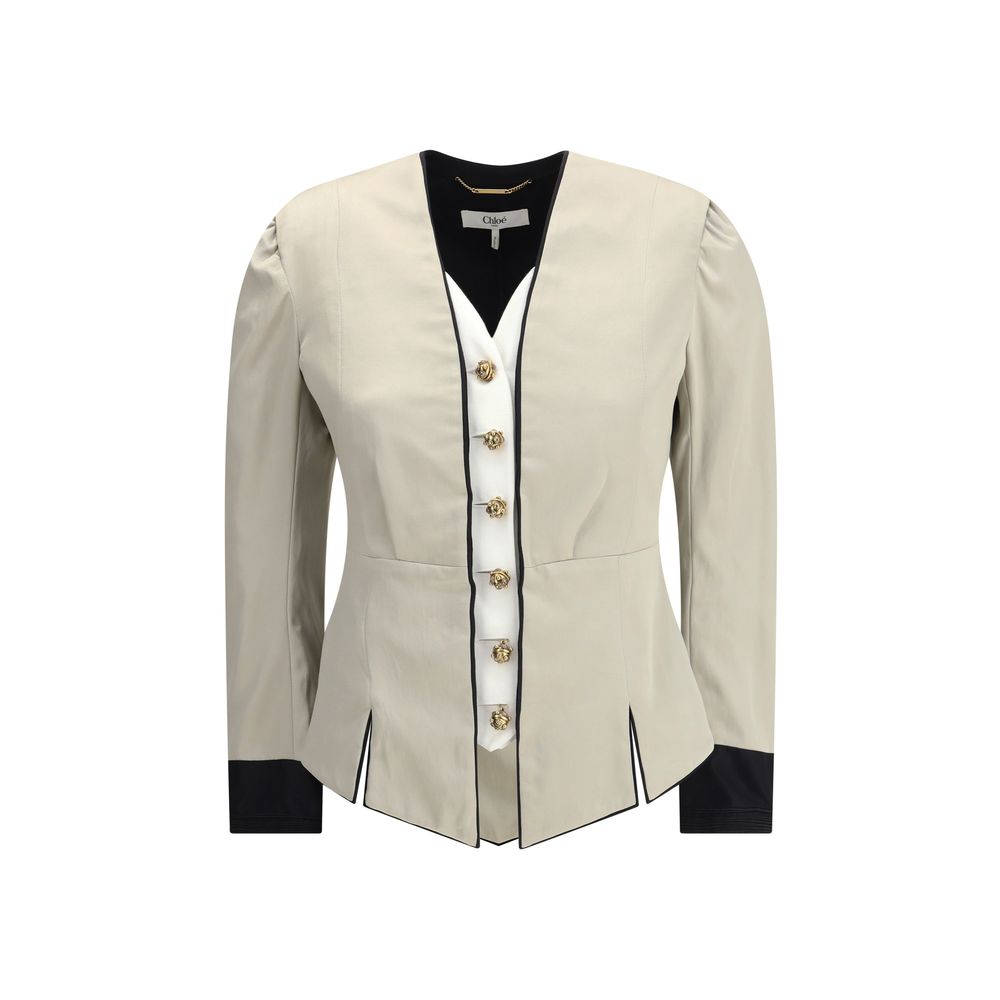Chloé Tailored Silk Jacket